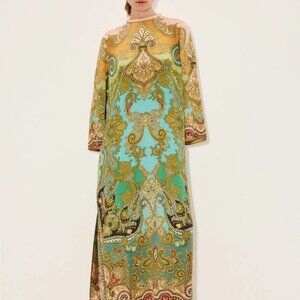 ALEMAISNEW SEASON  Follow Clemenza Midi Dress in Silk